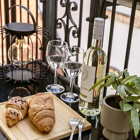 Relaxing Spacious Balcony Super Central Near Opera Apartment
